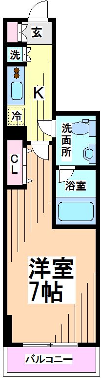 ジェイフラッツ初台　 間取り