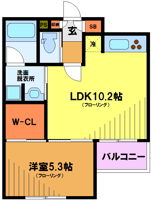 シュロス初台 間取り