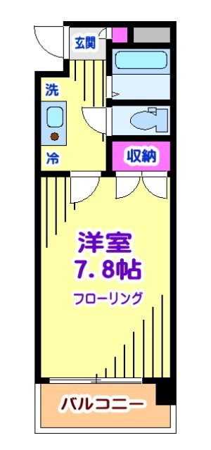 エクレールつつじヶ丘 間取り