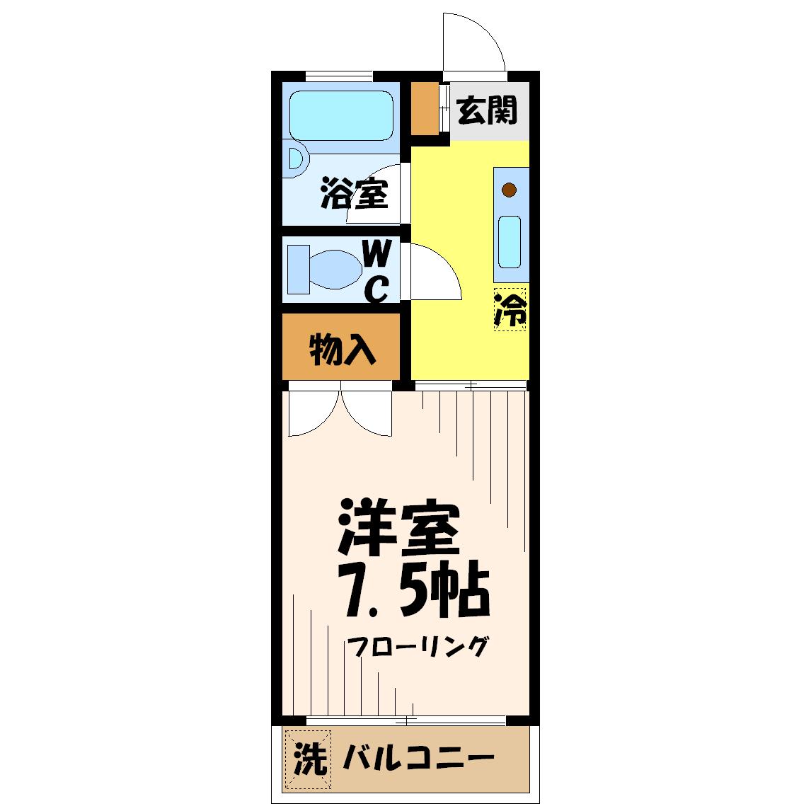 アゼリアハイツ 間取り