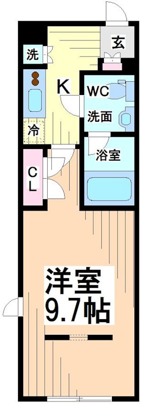 La　Perla　SasazukaⅡ 間取り