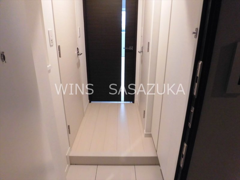 アジールコート桜上水 玄関