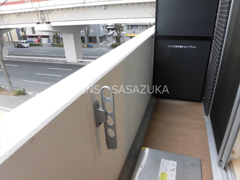 アジールコート桜上水 ベランダ