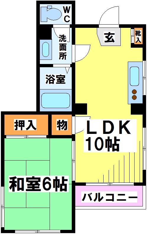 メゾンドールFT 間取り