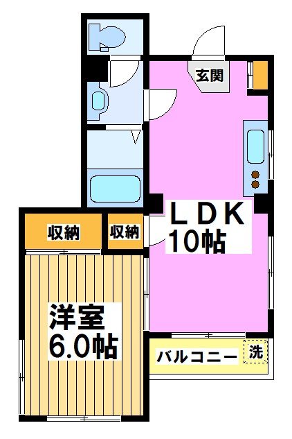 メゾンドールFT 間取り