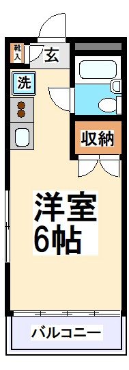 ハイム山口 間取り図