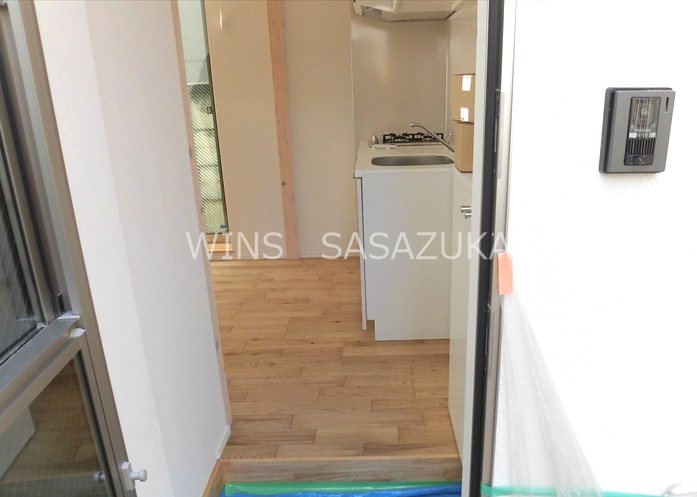 桜上水アパートメント  玄関