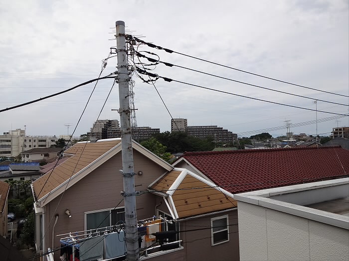 ハウスアゼリア ベランダ