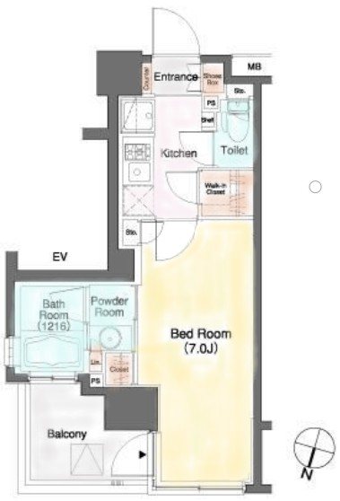 パークキューブ笹塚　 間取り
