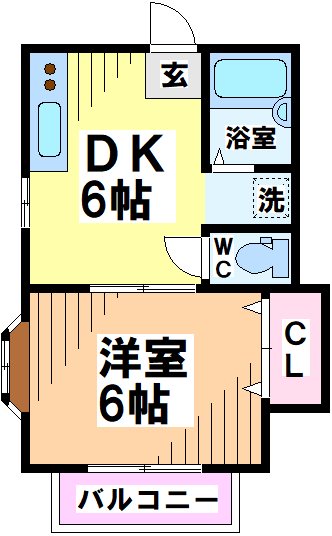 ハイツやよい 間取り