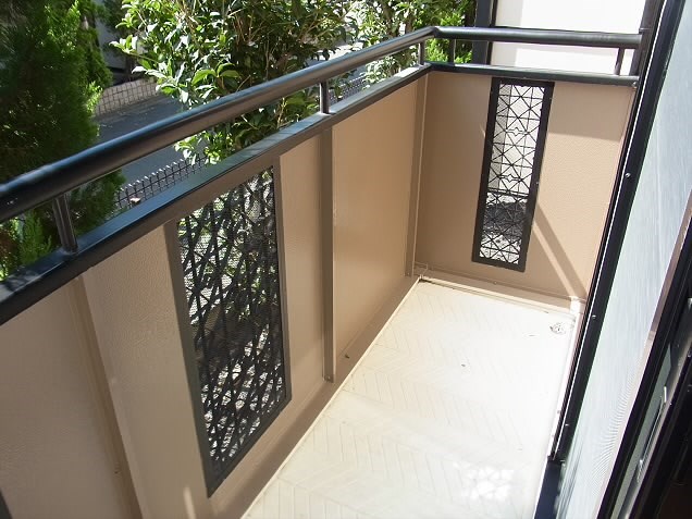 レインボーヒサ ベランダ