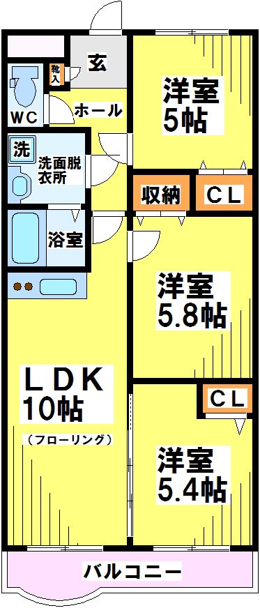 三鷹グリーンヒルズ 間取り