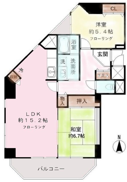 クレスト和泉 間取り