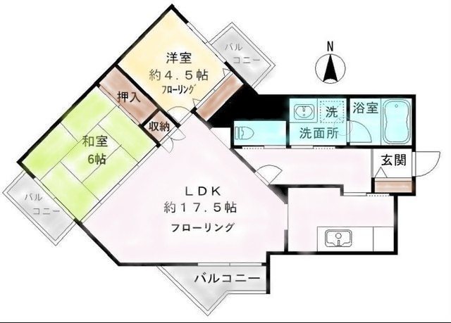 クレスト和泉 間取り