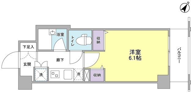 ジェイフラッツ初台　  間取り