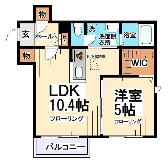 ドムス北沢 間取り
