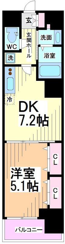 ガリシア笹塚 間取り