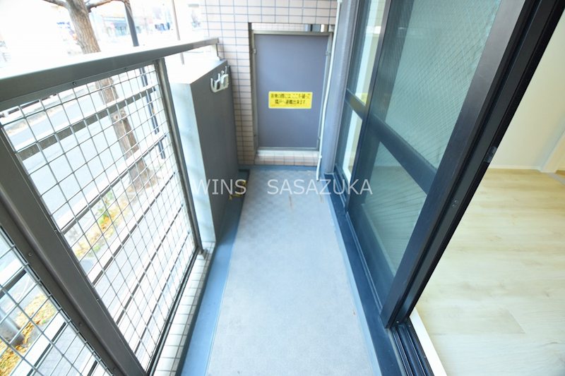 レジディア笹塚　 ベランダ