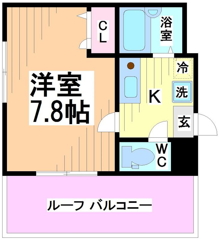 ブライトコート幡ヶ谷  間取り