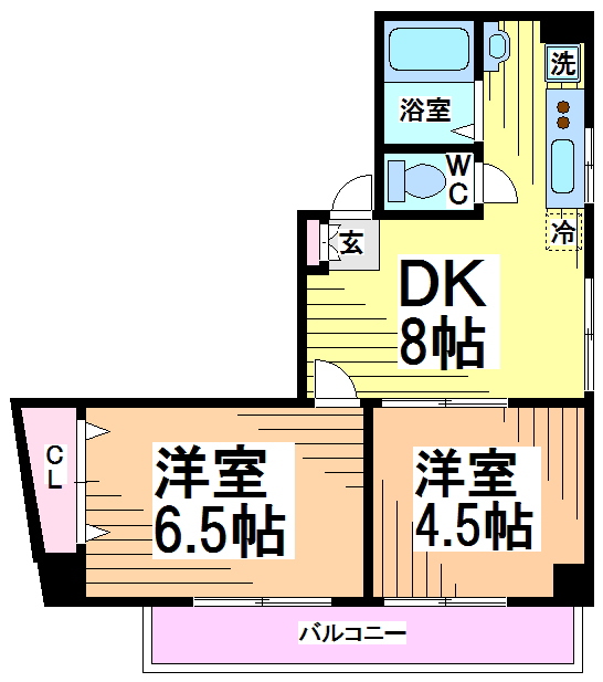 ハイツ笹塚 間取り