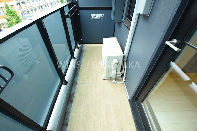 ワンルーフレジデンス中野南台 ベランダ