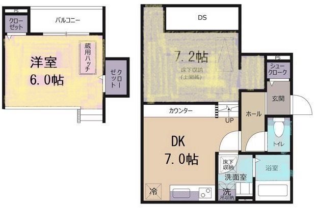 メゾンドリーヴ 間取り