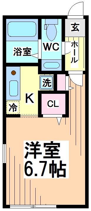 モデュロール渋谷本町 間取り