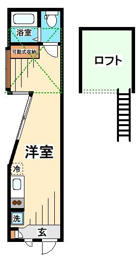 グランエッグス渋谷笹塚 間取り