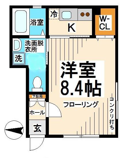 オーガスタ杉並  間取り