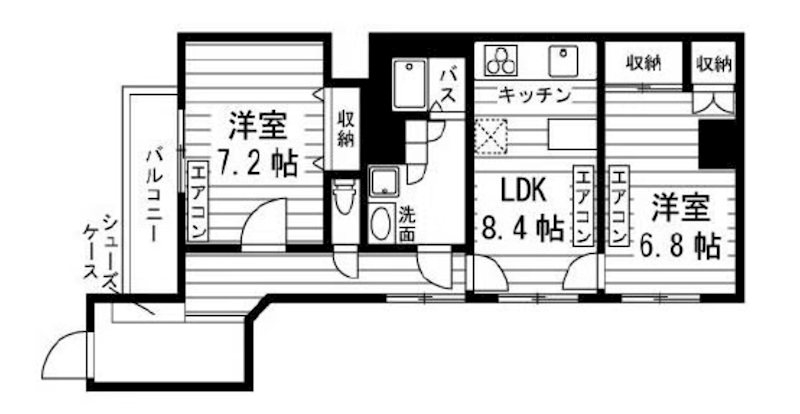 セントアトラス 間取り