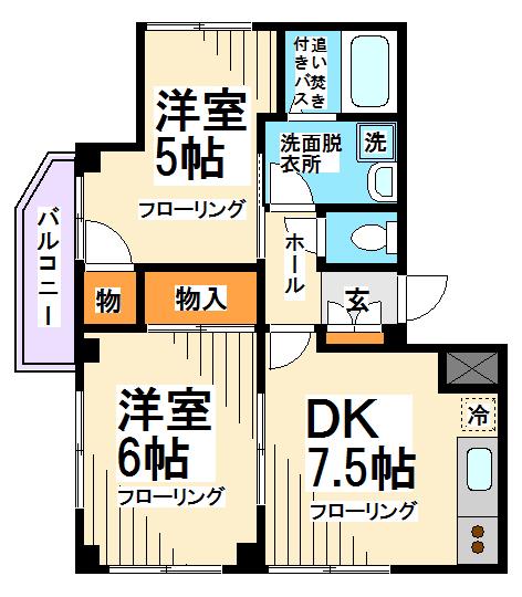 イスタナ上北沢  間取り