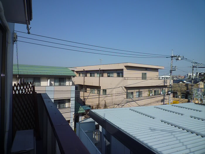 リバーハイムオガワ ベランダ