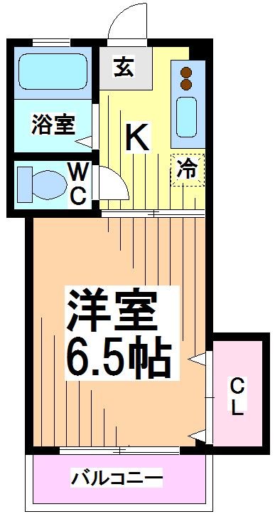 ハイムスバル 間取り