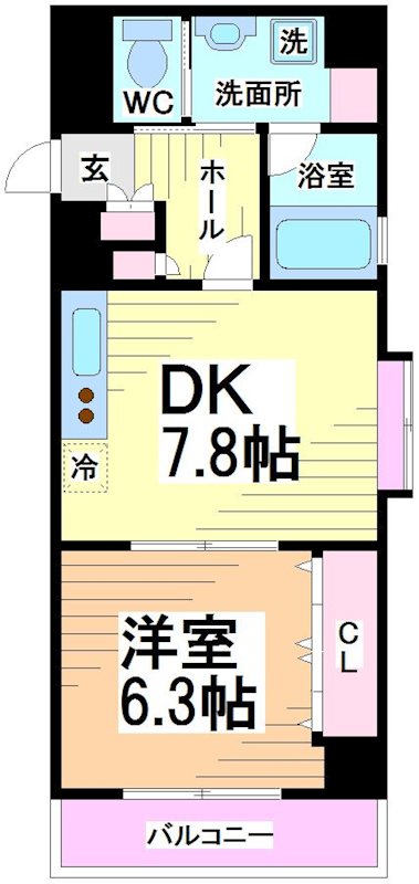 パディ初台　 間取り