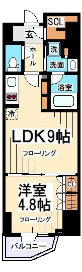 Alivis笹塚 間取り