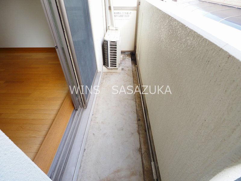 大原KYハイツⅢ ベランダ