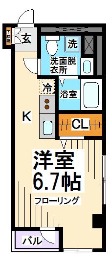 レフィナード松原  間取り