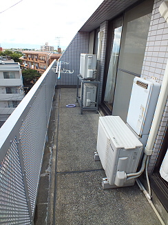 ミール千歳烏山 ベランダ