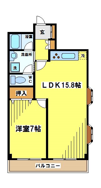 グリーンヒルズ芦花 間取り