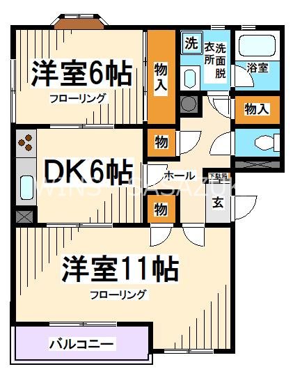 ウッドビュー上北沢 間取り