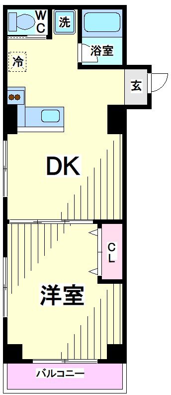 スカイプラザ笹塚 間取り