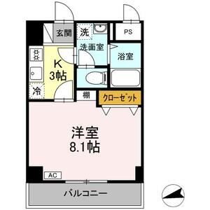 ボンヌール菊野台 307号室 間取り