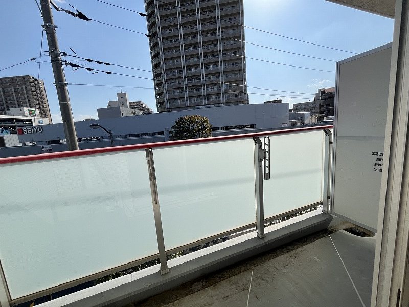 ルコルテパルク ベランダ