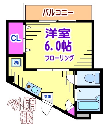 コートハウスＪ‐B棟 間取り