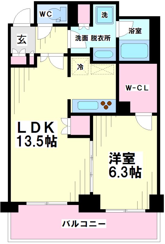 プレジリア代々木大山町 間取り