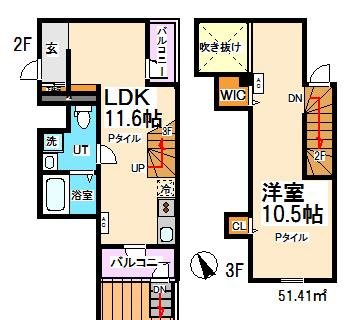 ハルハーレ  間取り