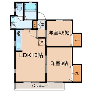 Oasis　Court（オアシスコート） 間取り