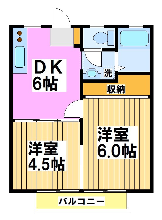 ウイングR 間取り