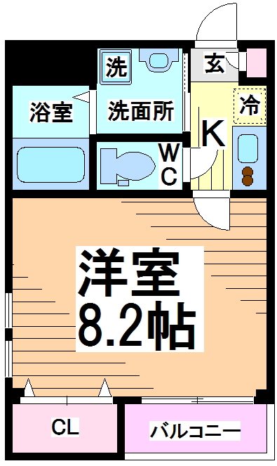 アンプルール・フェールドゥ・イズミ　 間取り