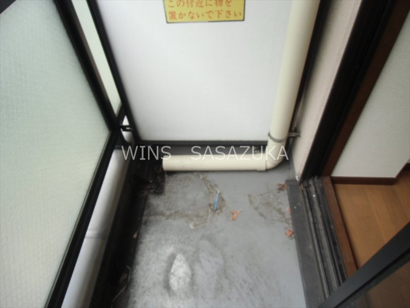 アンプルール・フェールドゥ・イズミ　 ベランダ